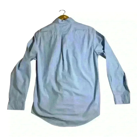 Tommy Hilfiger blue Men’s Heritage Oxford Shirt Custom Fit Size L. - Picture 8 of 8
